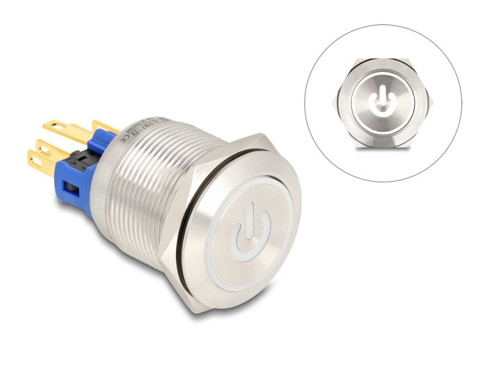 EAN 4043619220519 - DeLOCK 22051 botonera Plata imagen 1