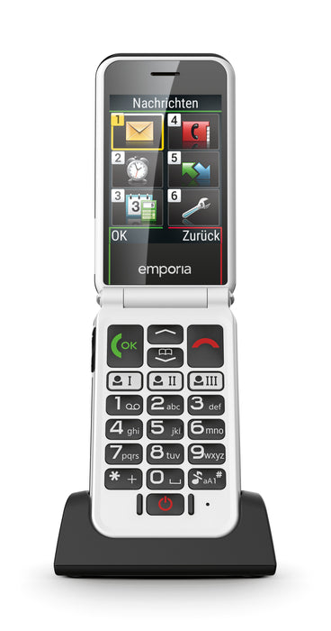 EAN 9005613168940 - Emporia SIMPLICITYglam.4G 7,11 cm (2.8") 106 g Negro Teléfono para personas mayores imagen 53