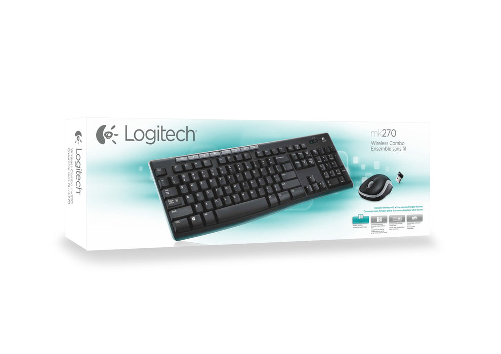 EAN 5099206039162 - Logitech 920-004510 teclado Ratón incluido Universal USB AZERTY Francés Negro imagen 5