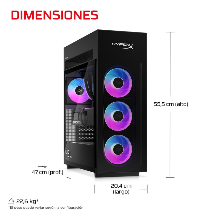EAN 821844753033 - HP HyperX OMEN MAX 45L Gaming Desktop GT24-0001ns PC Intel Core Ultra 7 32 GB DDR5-SDRAM NVIDIA GeForce RT imagen 5