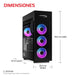 EAN 821844753033 - HP HyperX OMEN MAX 45L Gaming Desktop GT24-0001ns PC Intel Core Ultra 7 32 GB DDR5-SDRAM NVIDIA GeForce RT imagen 5