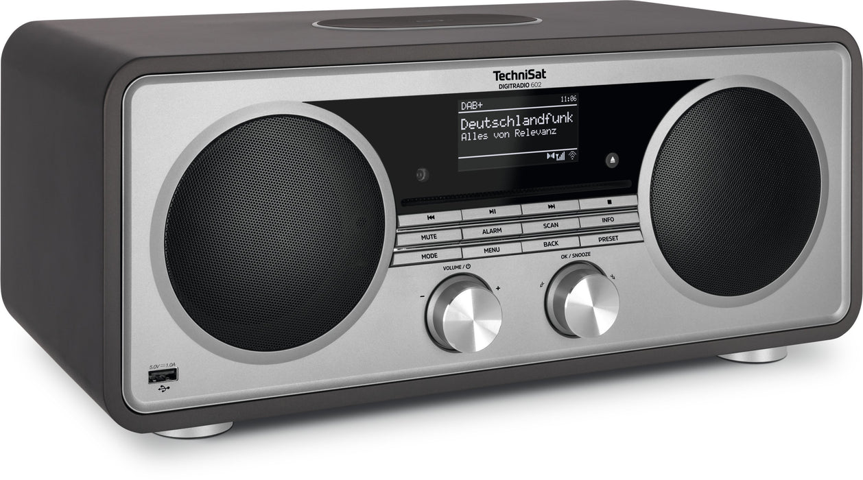 EAN 4019588039872 - TechniSat DIGITRADIO 602 Internet Analógico y digital Antracita, Plata imagen 2