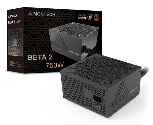 EAN 4710562748734 - Montech BETA 2 unidad de fuente de alimentación 750 W 20+4 pin ATX ATX Negro imagen 1