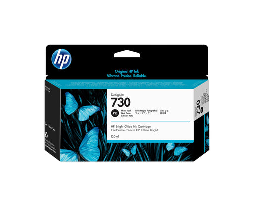 EAN 0190781771258 - HP 730 130-ml Photo Black DesignJet Ink Cartridge cartucho de tinta 1 pieza(s) Original Rendimiento están imagen 1