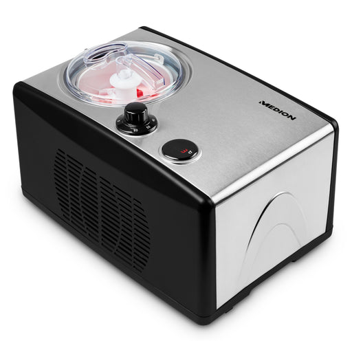 EAN 4061275054330 - MEDION MD 18387 Compresor de helados 1,5 L 150 W Negro, Plata imagen 1