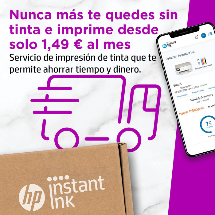 EAN 0195908882558 - HP ENVY Inspire 7224e AiO Porto Prntr Inyección de tinta térmica A4 4800 x 1200 DPI 15 ppm Wifi imagen 10