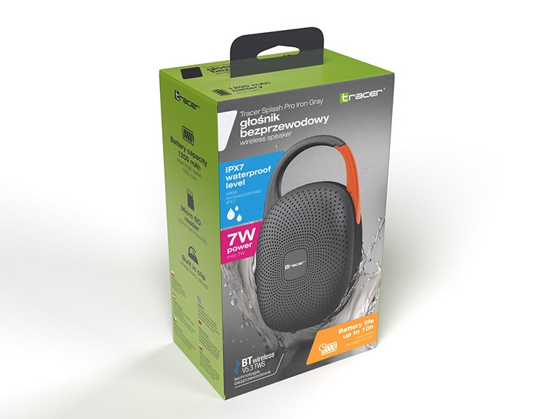 EAN 5907512878095 - Tracer Splash PRO TWS BT Altavoz monofónico portátil Negro 5 W imagen 13