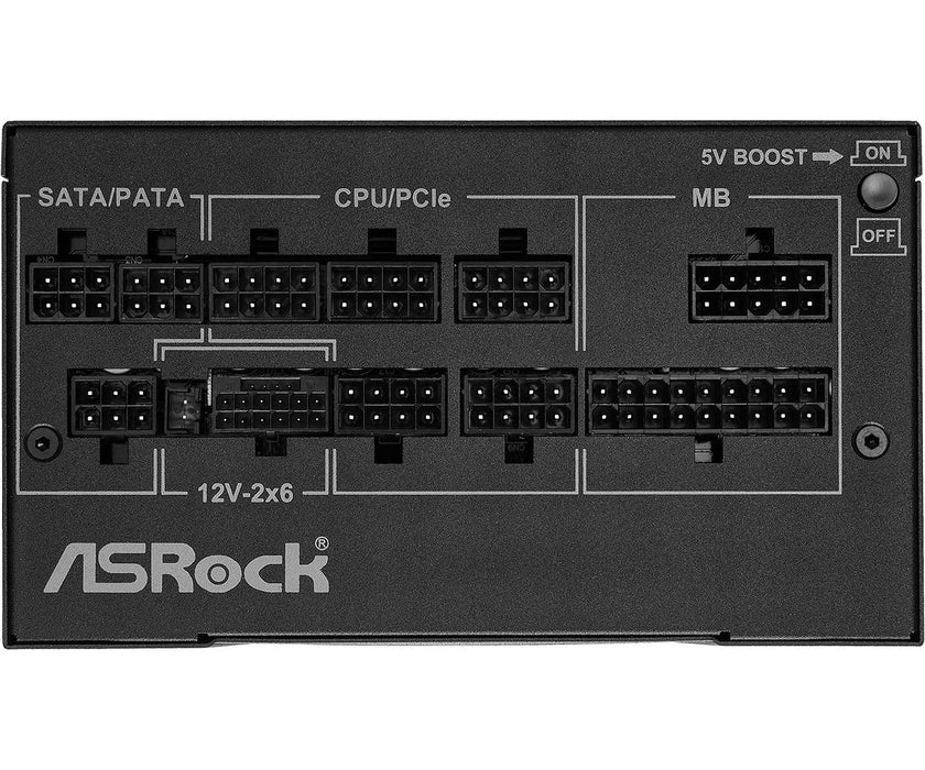 EAN 4710483948565 - Asrock Phantom Gaming PG-1000G unidad de fuente de alimentación 750 W 20+4 pin ATX ATX Negro imagen 4