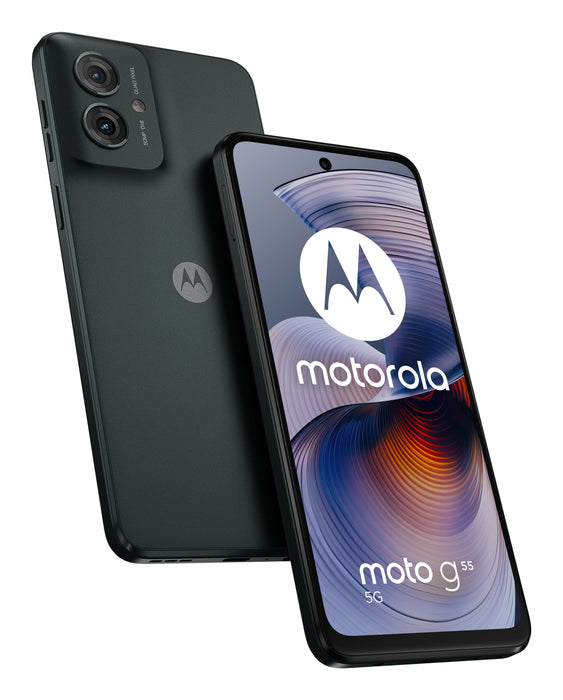 EAN 840023276477 - Motorola moto g55 5G 16,5 cm (6.49") SIM doble Android 14 USB Tipo C 8 GB 256 GB 5000 mAh Gris imagen 1