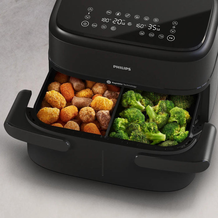 EAN 8720389052989 - Philips 1000 series NA150/00 freidora Doble 7 L Independiente 2450 W Freidora de aire caliente Negro imagen 8