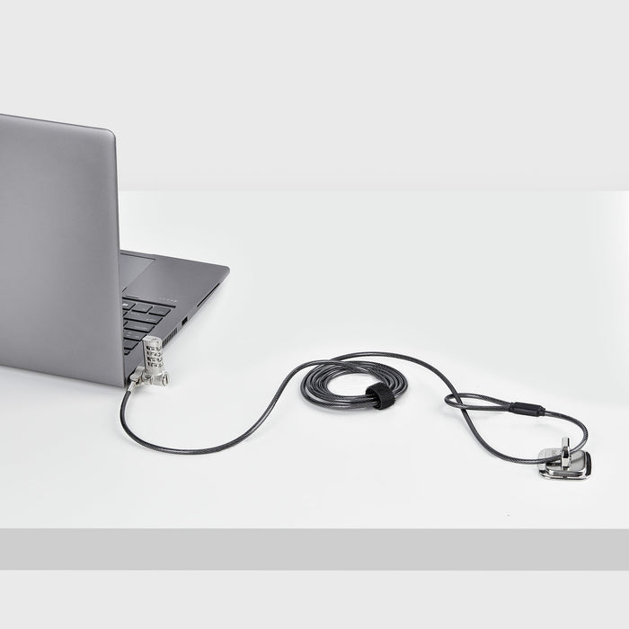 EAN 0065030911672 - StarTech.com UNIVCS-LAPTOP-LOCK cable antirrobo Negro, Plata imagen 8