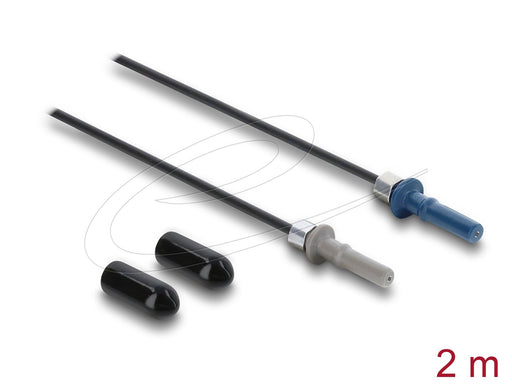 EAN 4043619910342 - DeLOCK 91034 adaptador de fibra óptica 1 pieza(s) Negro, Gris, Azul imagen 1
