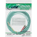 EAN 4043718248612 - InLine 88504O Cable de fibra óptica e InfiniBand 0,5 m LC ST Turquesa, Color aguamarina imagen 2
