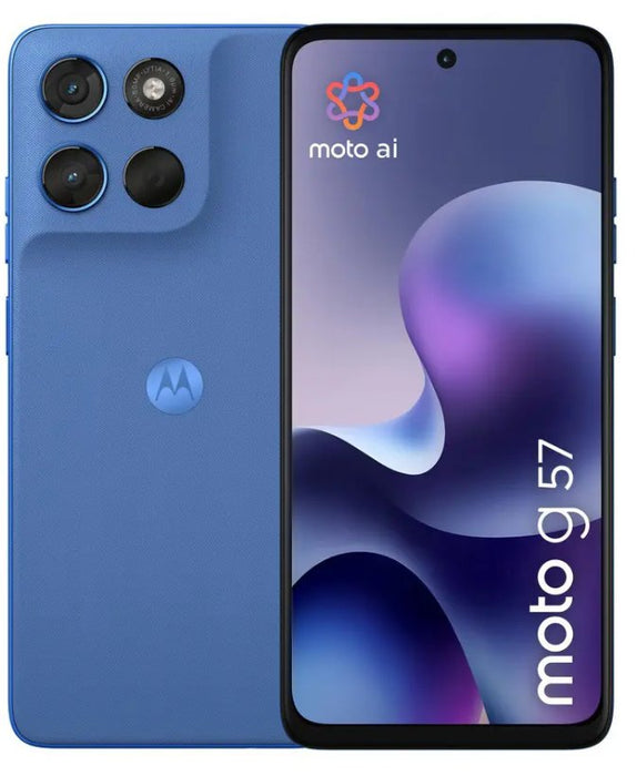 EAN 8033779085222 - TIM Motorola moto g57 17,1 cm (6.72") SIM doble Android 16.0 5G USB Tipo C 8 GB 256 GB 5200 mAh Azul imagen 1