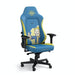 EAN 4251442503758 - noblechairs NBL-HRO-PU-FVT silla para videojuegos Silla para videojuegos de PC Asiento acolchado Azul, Am imagen 5