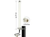 EAN 4043619124916 - DeLOCK 12491 antena para red Antena omnidireccional Clase N 6,5 dBi imagen 1
