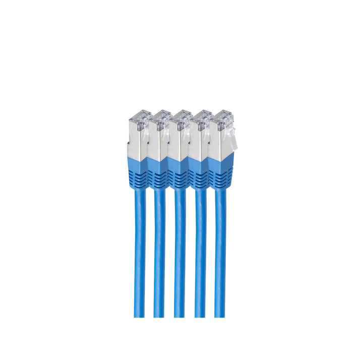 EAN 4017538081995 - shiverpeaks BS75711-HB-SET5 cable de red Azul 1 m Cat6 S/FTP (S-STP) Alrededor imagen 1