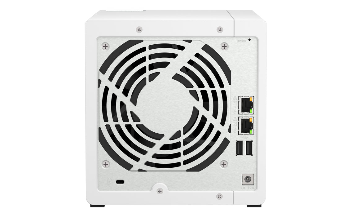 EAN 4711103080993 - QNAP TS-433 NAS Torre ARM Cortex-A55 4 GB 0 TB QNAP QTS Blanco imagen 2