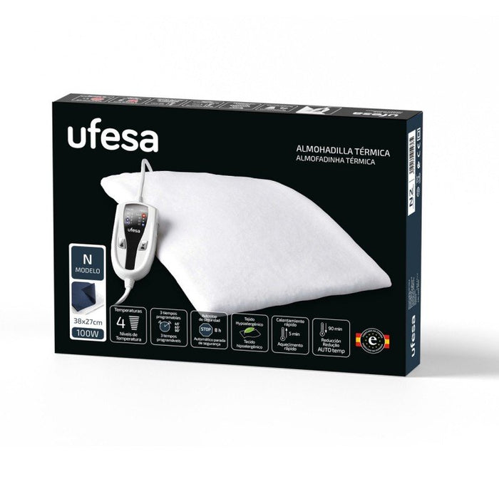 EAN 8422160054358 - Ufesa 10105435 manta eléctrica 38 x 27 cm 100 W imagen 2