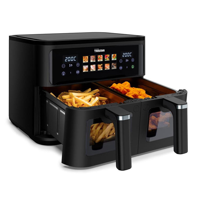 EAN 8711387998423 - Tristar FR-9075 freidora Doble 9 L Independiente 2500 W Freidora de aire caliente Negro imagen 2