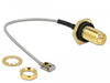 EAN 4043619899265 - DeLOCK 89926 cable coaxial 0,1 m SMA MHF I LK Negro, Gris imagen 2