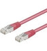 EAN 4040849934124 - Goobay CAT 5-1000 SFTP 10.0m cable de red Magenta 10 m imagen 1