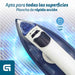 EAN 8426156016269 - Grunkel PL-22NS plancha Plancha vapor-seco Suela de acero inoxidable 2200 W Azul imagen 3