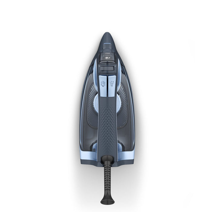 EAN 4210101965108 - Rowenta DW4320 Plancha vapor-seco Suela Microsteam 300 Láser 2500 W Azul imagen 3