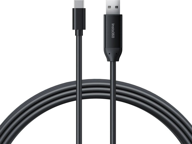 EAN 6970357858910 - Insta360 CINSBABL cable USB USB 2.0 10 m USB A USB C 0,48 Gbit/s Negro imagen 3