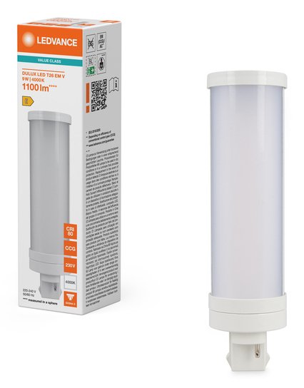 EAN 4058075823310 - Osram DULUX LED T EM & AC MAINS VALUE lámpara LED Blanco frío 4000 K 9 W E imagen 5