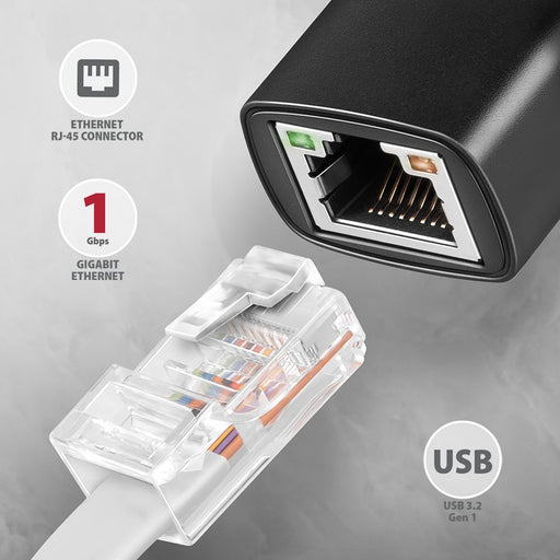 EAN 8595247907936 - Axagon ADE-ARC USB-C 3.2 Gen 1 - Gigabit Ethernet 10/100/1000 Adapter - Adapter - Digital/Daten 1000 Mbit imagen 2