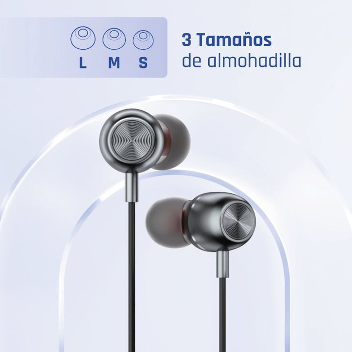 EAN 8435364317037 - iggual IGG317037 auricular y casco Alámbrico Dentro de oído Llamadas/Música Negro imagen 8