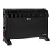 EAN 5903887806442 - Mesko Home MS 7741 Interior Negro 2000 W Convector imagen 1
