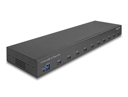 EAN 4043619642403 - DeLOCK 64240 hub de interfaz USB 3.2 Gen 2(3.1 Gen 2) Type-B 10000 Mbit/s Negro imagen 1