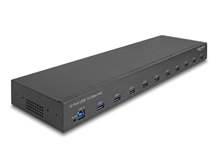 EAN 4043619642403 - DeLOCK 64240 hub de interfaz USB 3.2 Gen 2(3.1 Gen 2) Type-B 10000 Mbit/s Negro imagen 1