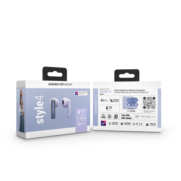 EAN 8432426453498 - Energy Sistem Style 4 Auriculares True Wireless Stereo (TWS) Dentro de oído Llamadas/Música USB Tipo C Bl imagen 6