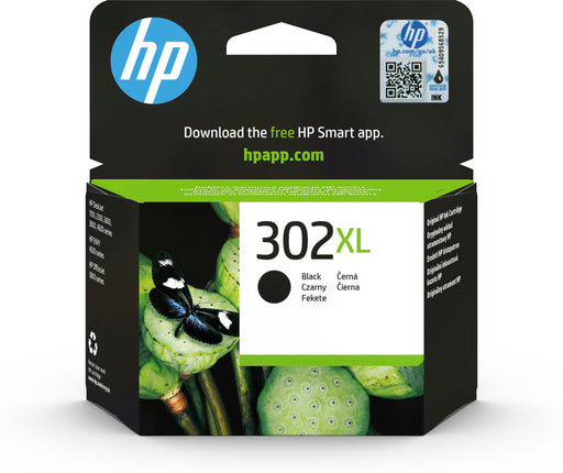 EAN 0193015272910 - HP 302XL High Yield Black Original Ink Cartridge cartucho de tinta 1 pieza(s) Alto rendimiento (XL) imagen 1