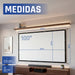 EAN 2528112316195 - iggual MP720p + ECO-COST 100" 120 lúmenes ANSI 720p (1280x720) Blanco imagen 12