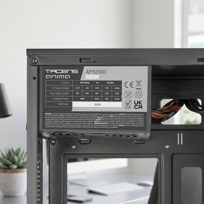 EAN 8435693114369 - Tacens Anima AC8500 carcasa de ordenador Mini Tower Negro 500 W imagen 3