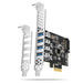 EAN 8595247906960 - Axagon PCEU-43RS tarjeta y adaptador de interfaz Interno USB 3.2 Gen 1 (3.1 Gen 1) imagen 1