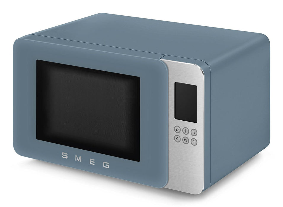 EAN 8017709356507 - Smeg MOC01SBMEU microondas Azul Microondas con grill Encimera 29 L 1450 W imagen 7