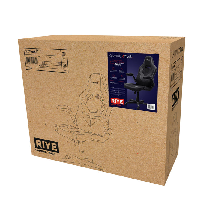 EAN 8713439251289 - Trust GXT 703 RIYE Silla para videojuegos universal Negro imagen 6