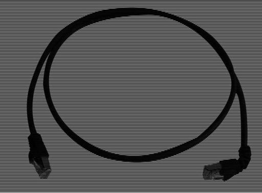 EAN 4018359361297 - Telegärtner Cat.7 MP8 FS 600 LSZH 0.5m; 1x90-degrees cable de red Negro 0,5 m imagen 1