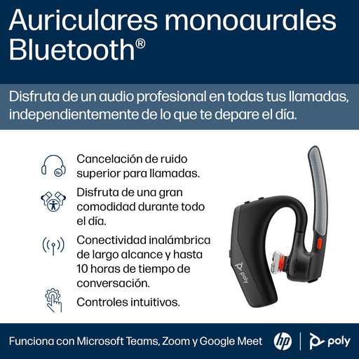 EAN 0198701663348 - HP Poly Voyager Legend 30 Headset Inalámbrico Dentro de oído Llamadas/Música Bluetooth Negro imagen 2