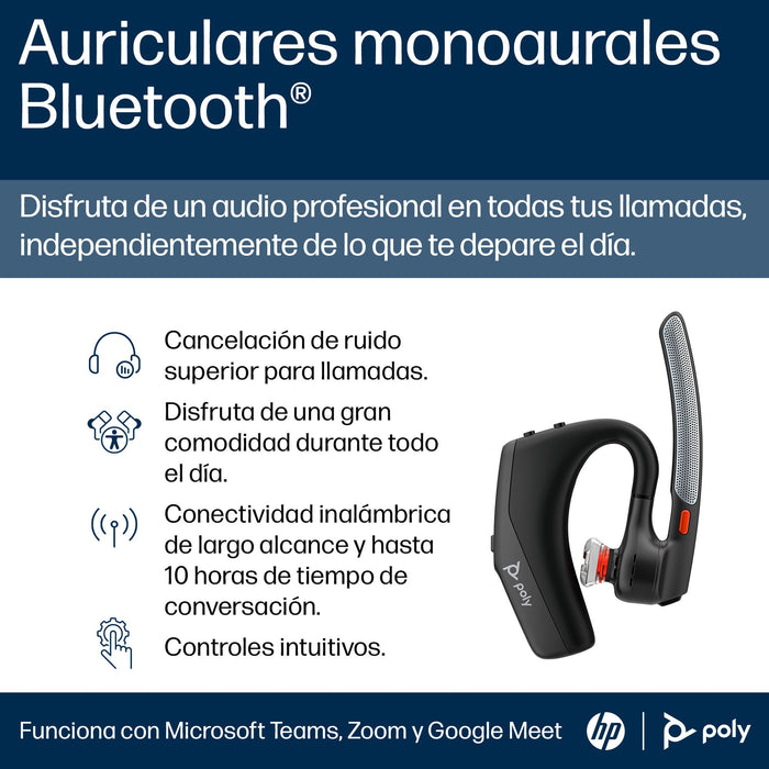 EAN 5715328135826 - HP Poly Voyager Legend 30 Headset Inalámbrico Dentro de oído Llamadas/Música Bluetooth Negro imagen 3