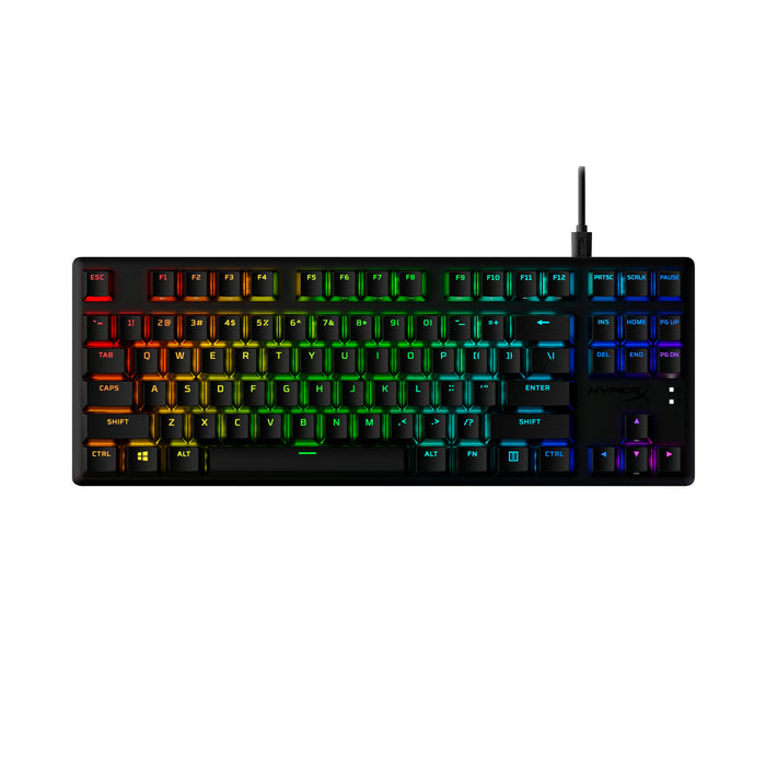 EAN 0196337969780 - HyperX Alloy Origins Core PBT HX Red Gaming Keyboard teclado Juego USB Negro imagen 1