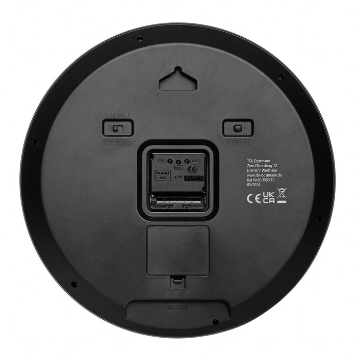 EAN 4009816040787 - TFA-Dostmann 60.3553.10 reloj de mesa o pared Reloj analógico Alrededor Gris imagen 9