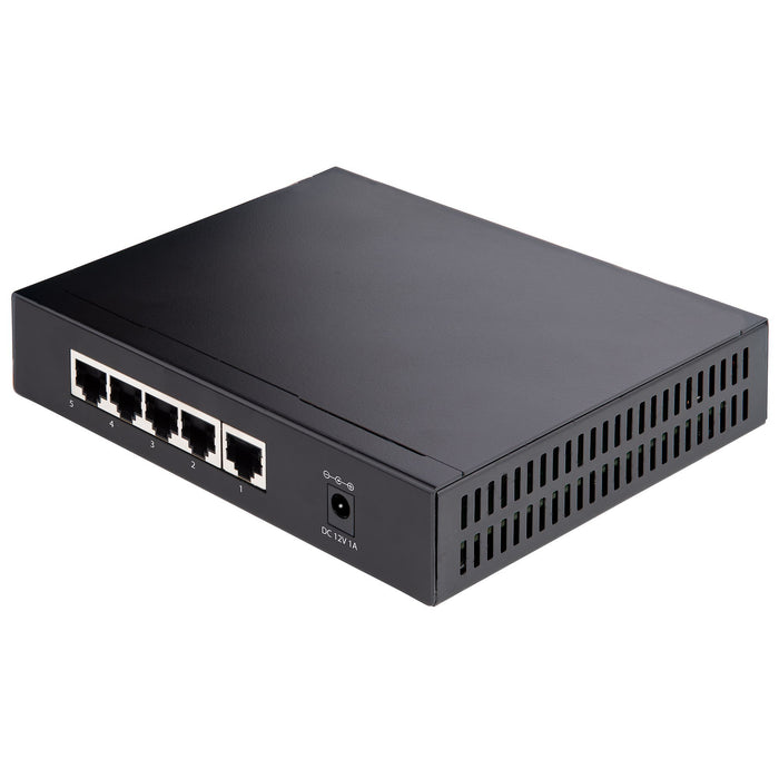 EAN 65030893183 - StarTech.com DS52000 switch No administrado 2.5G Ethernet (100/1000/2500) Negro imagen 2