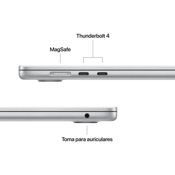 EAN 195950694918 - Apple MacBook Air Apple M Portátil 38,9 cm (15.3") Wi-Fi 7 (802.11be) macOS Tahoe imagen 6