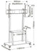 EAN 5711783436232 - Vivolink VLFS4290 soporte para monitor 2,54 m (100") Piso Negro imagen 4